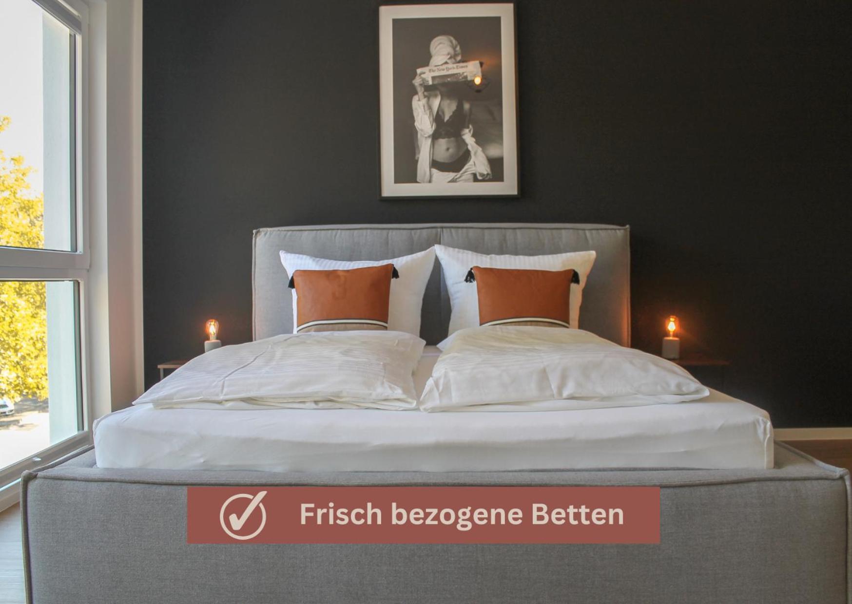New York Apartment - Fuer Freunde & Familien, Stadtnah, Parkplatz, E-Ladestation, Gitterbox Fuer Fahrraeder, Fitnessstudio, Digitale Gaestemappe Mit Restaurant- Und Unternehmenstipps Koblenz  Bagian luar foto
